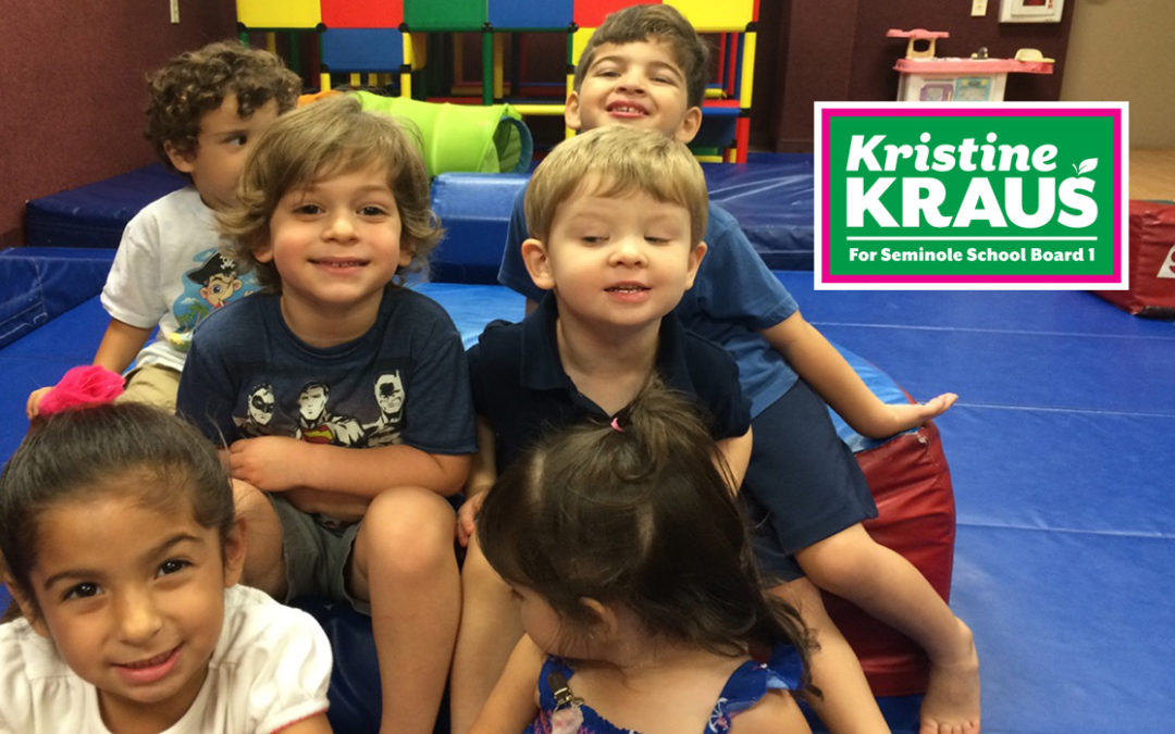Early education children sitting together